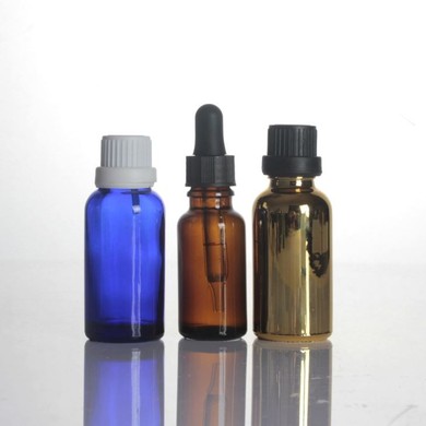 30ml 50ml 100ml Blue Essential Oil Glass Bottle