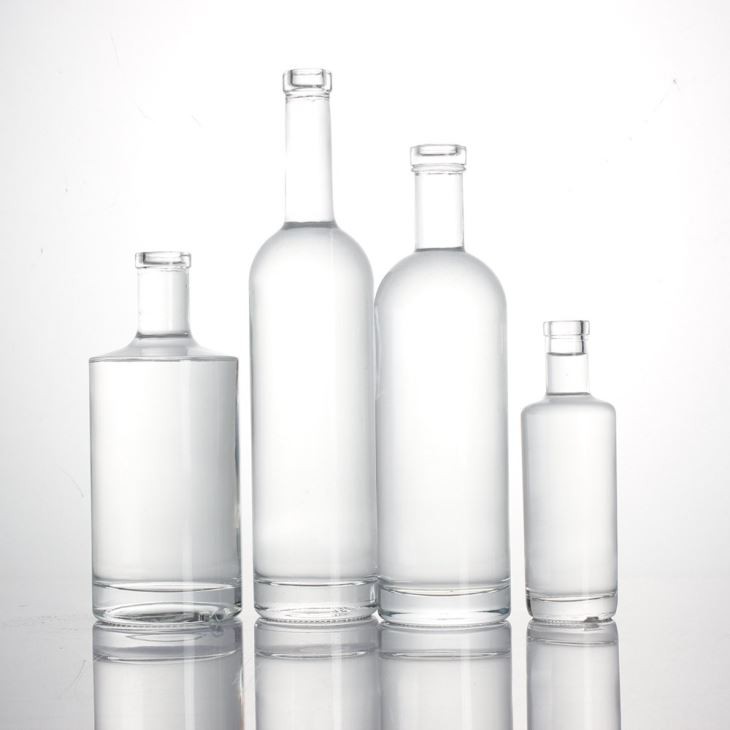 750ml Super Flint Liquor Glass Bottle