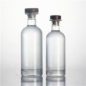 700 Ml 750 Ml Wide Mouth Spirits Liquor Vodka Whiskey Gin Glass Bottles