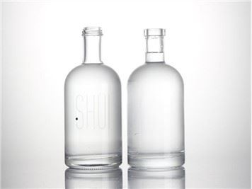 750ml Liquor Glass Bottle