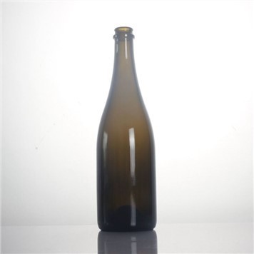 Empty 750ml Champagne Glass Bottle